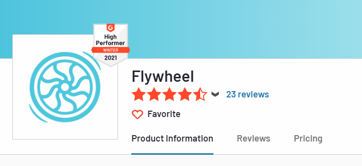 Flywheel excellent reviews