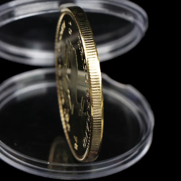 1PC 1974/1978/2021 South African Gold Krugerrand Coin 4cm Gold Coin Replica Cosplay Prop - Image 6