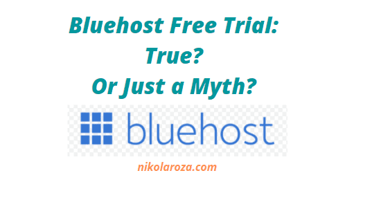 Bluehost free trial