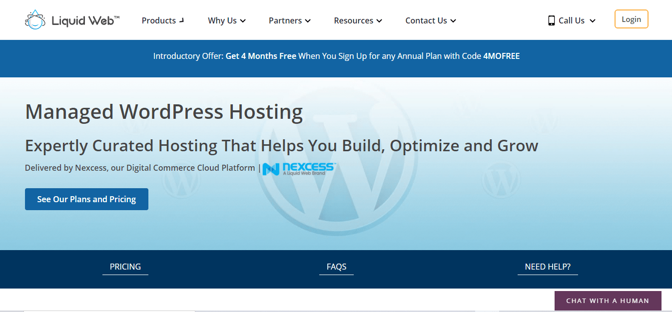 Liquid Web hosting free trial
