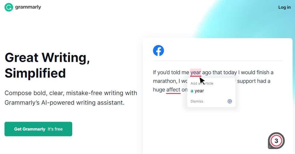 Grammarly free trial