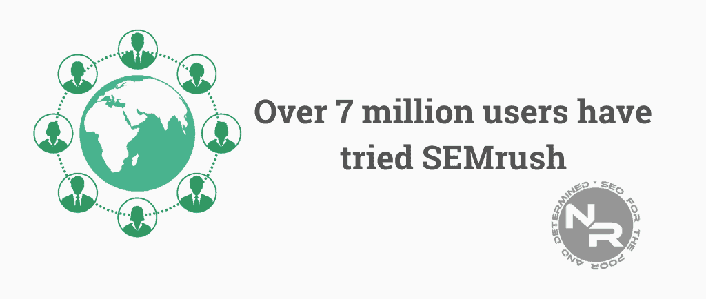 SEMrush have millions of users