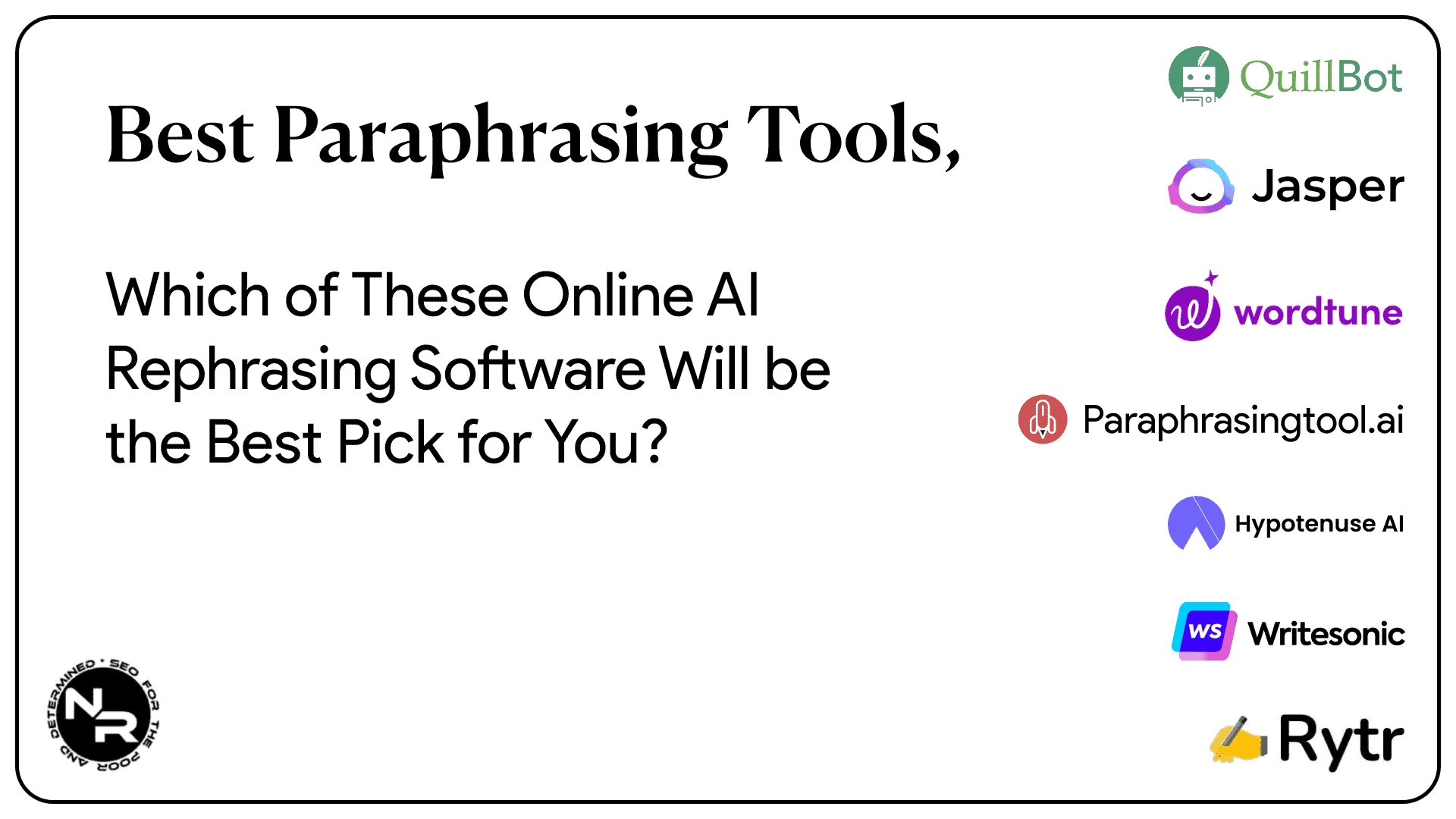 Best Paraphrasing tools websites and apps for 2023