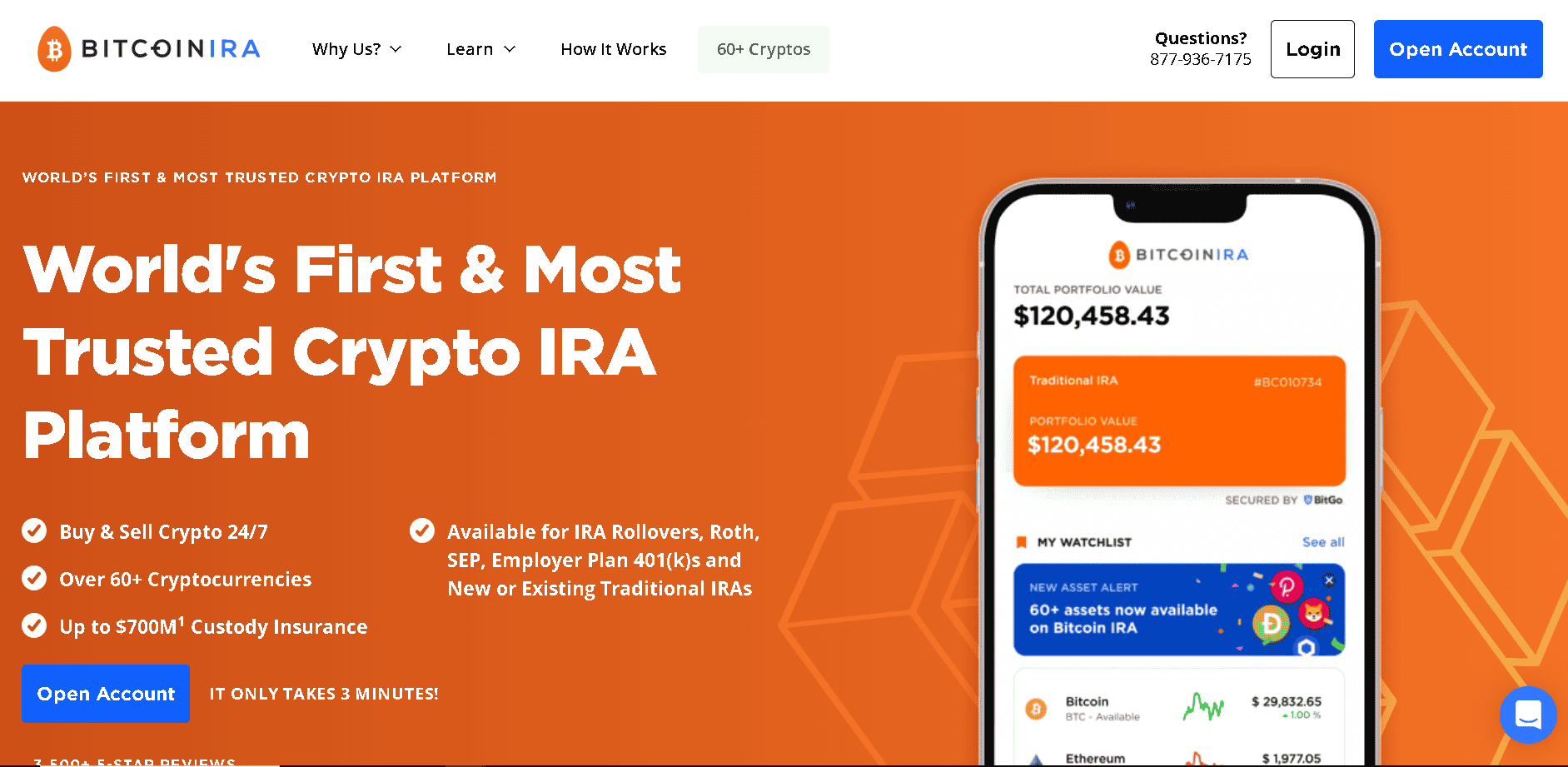 Bitcoin IRA sells bitcoin IRAs