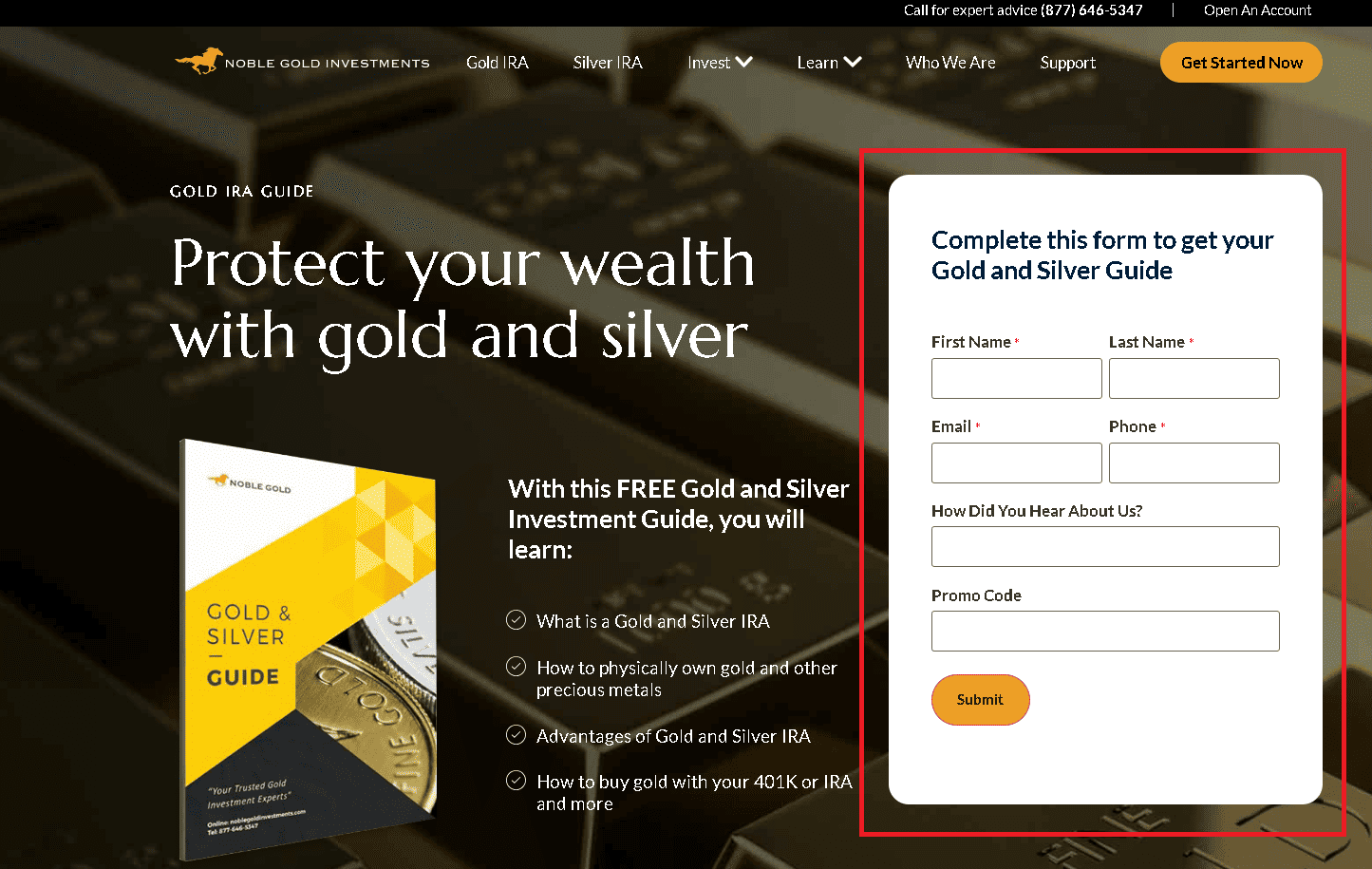 Noble Gold Investments free gold and silver IRA guide