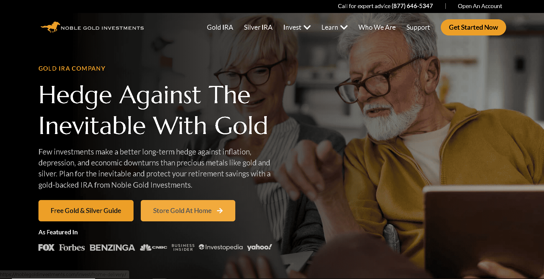 Noble Gold is a top gold and silver IRA company