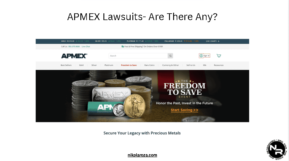 APMEX Lawsuit Guide- Have APMEX Ever Been Sued? Is the Settlement Amount Public?