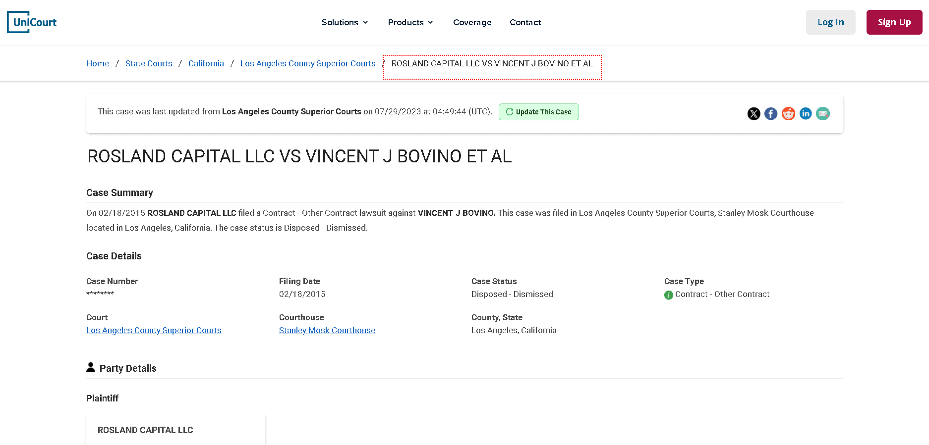 Rosland Capital lawsuit 3 Rosland Capital lawsuit 3