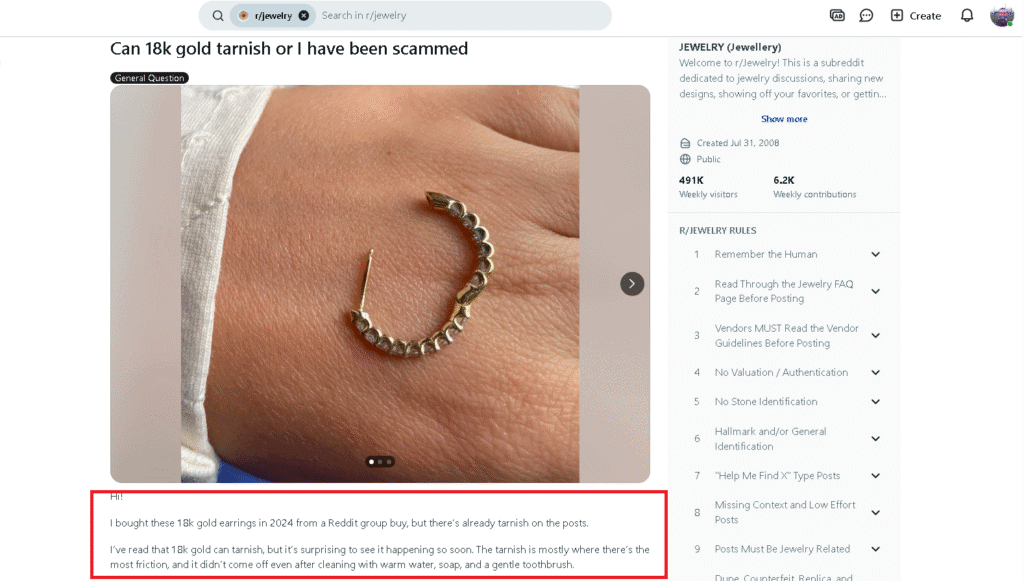 Does Gold Tarnish or Not (Including Info on Tarnishing Gold Jewelry ...