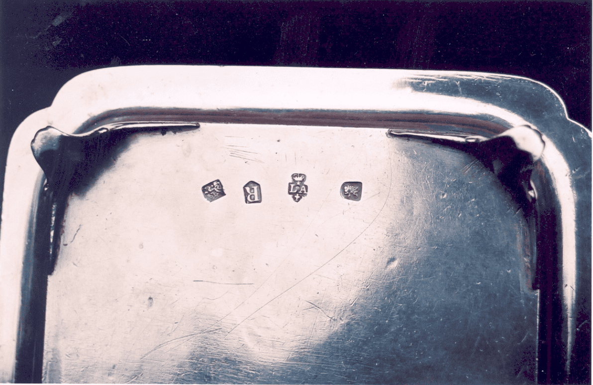 958 Britannia silver hallmark/stamp