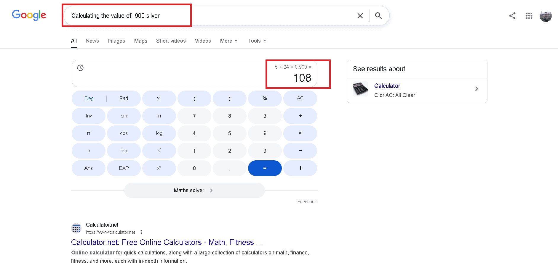 Calculating the melt value and worth of .900 silver Calculating the melt value and worth of .900 silver