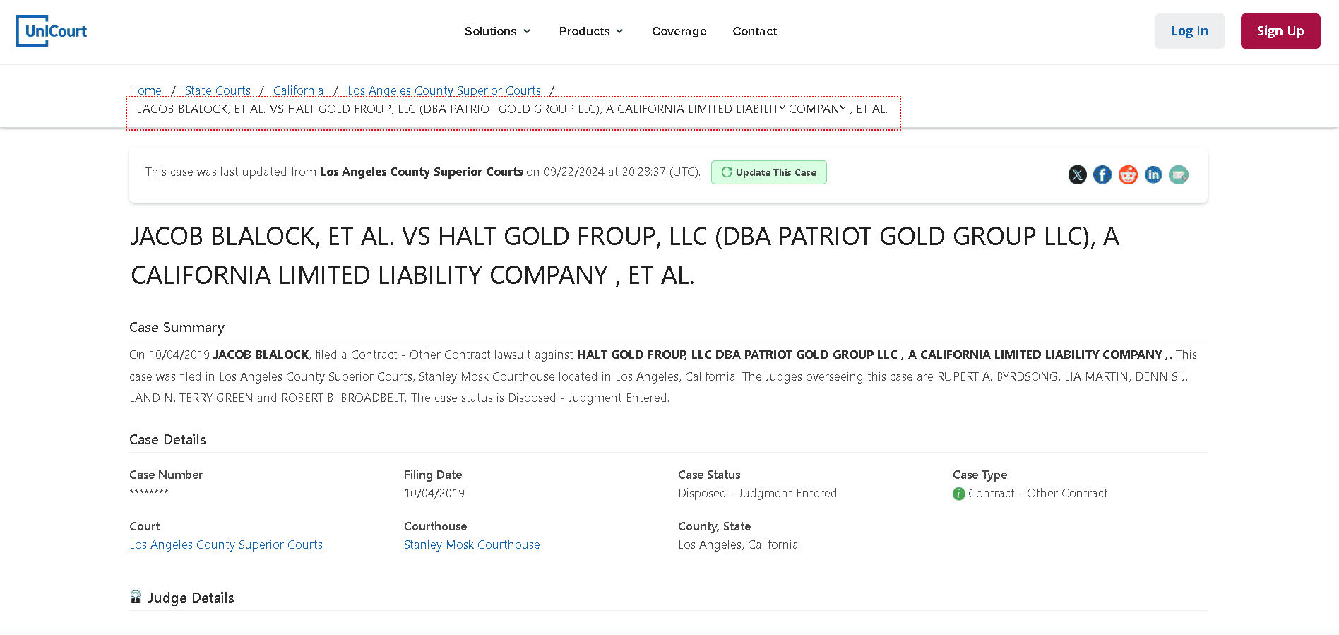 Patriot Gold Group lawsuit 2