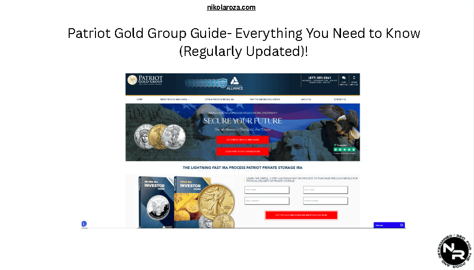 Patriot Gold Group Guide- Everything You Need to Know (Regularly Updated)!