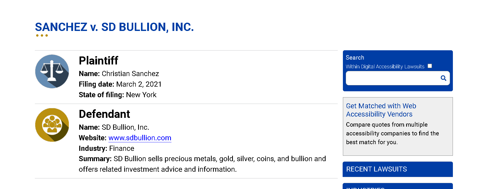 SD Bullion lawsuit 1