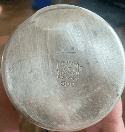 Silver 500 hallmark