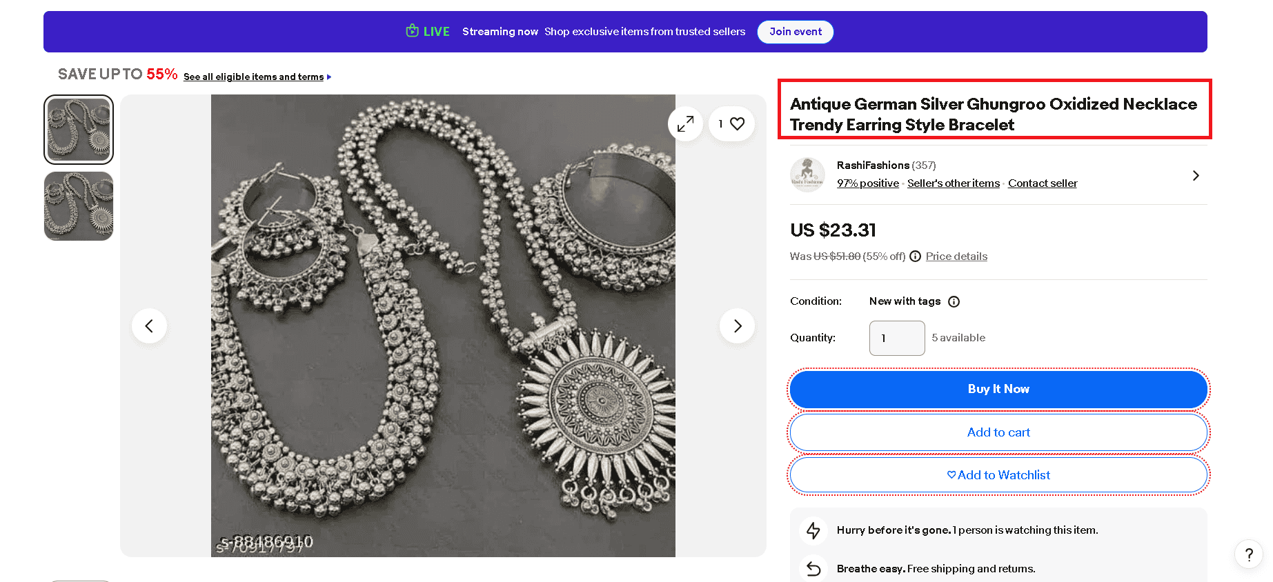 Antique German Silver ghungroo bracelet and necklace example Antique German Silver ghungroo bracelet and necklace example