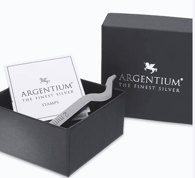 The hallmark for Argentium silver is The "Winged Unicorn".