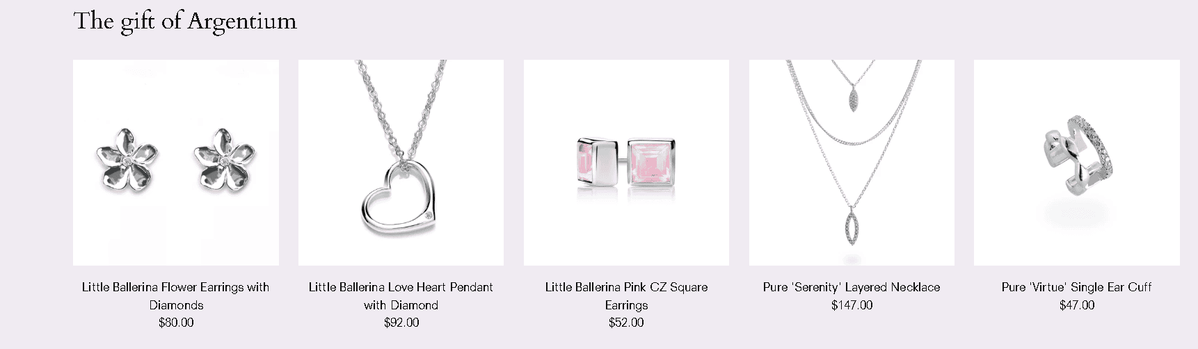 Argentium silver jewelry exists, but it's rare.
