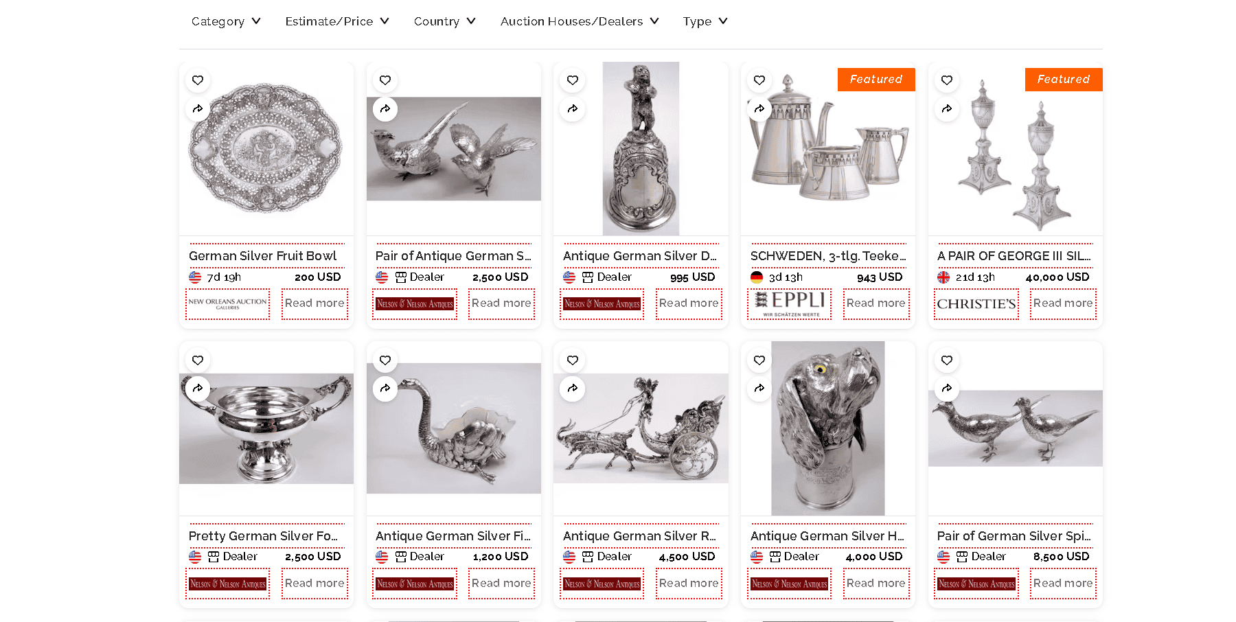 German Silver jewelry value as collectible example 4 German Silver jewelry value as collectible example 4