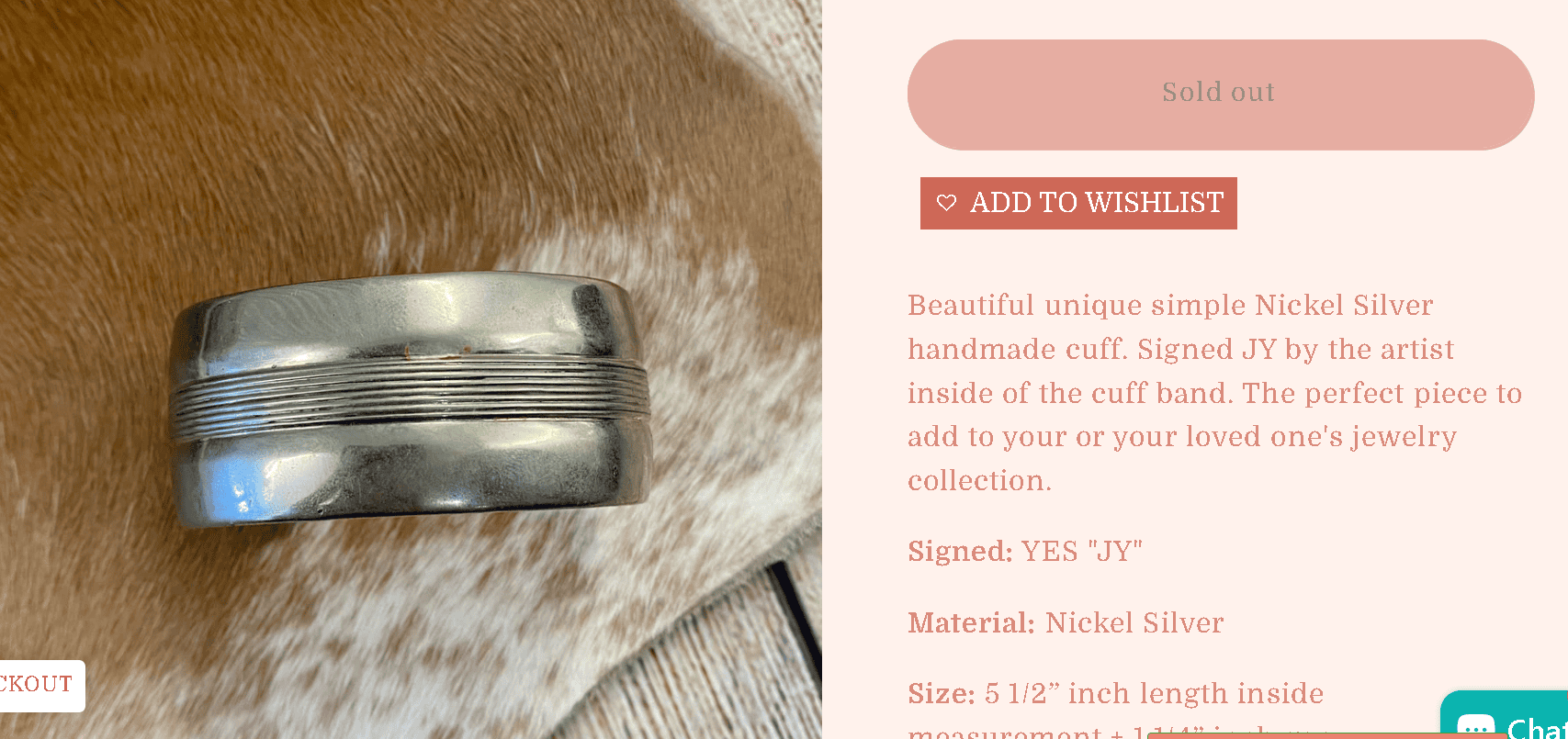 Nickel silver jewelry example 1 Nickel silver jewelry example 1