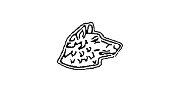 Platinum dog head hallmark Platinum dog head hallmark