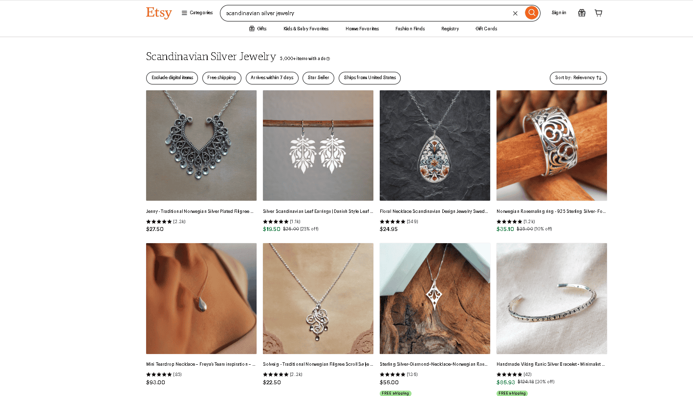 Scandinavian silver jewelry examples Scandinavian silver jewelry examples