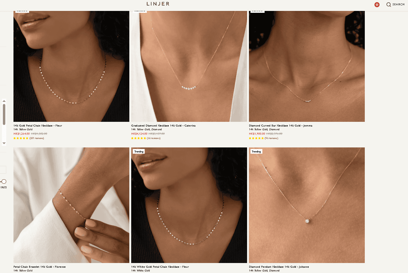 14k gold jewelry