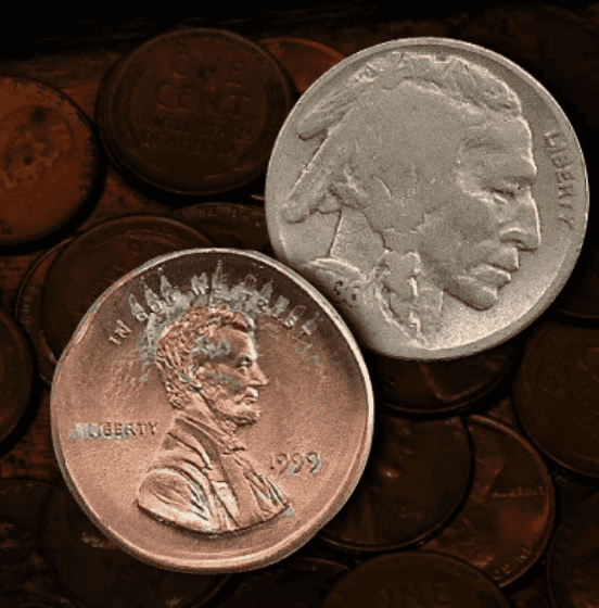 Broadstrikes pennies error example