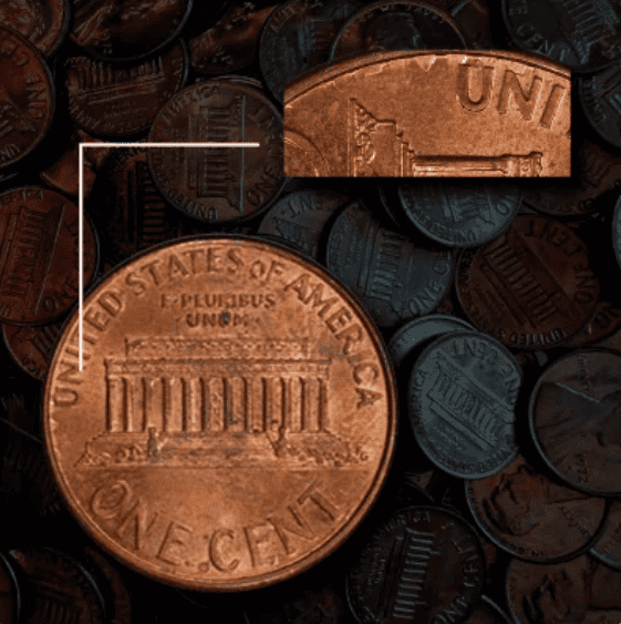 Die clash penny error example