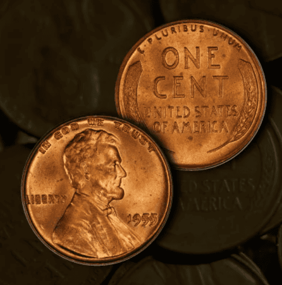 Double die penny error example