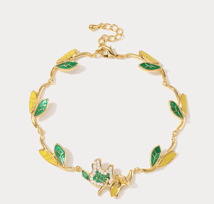 Green gold jewelry example Green gold jewelry example