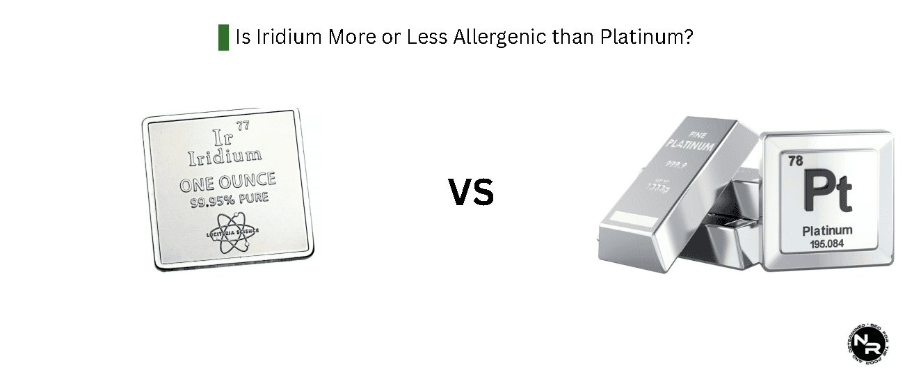 Is Iridium More or Less Allergenic than Platinum?