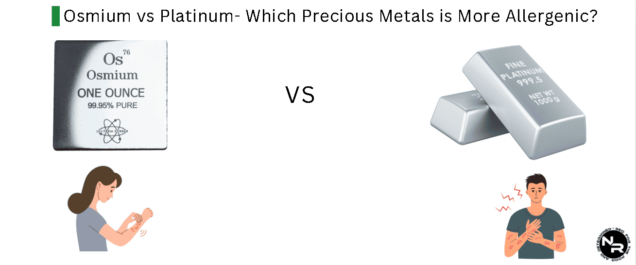Is Osmium More or Less Allergenic than Platinum?