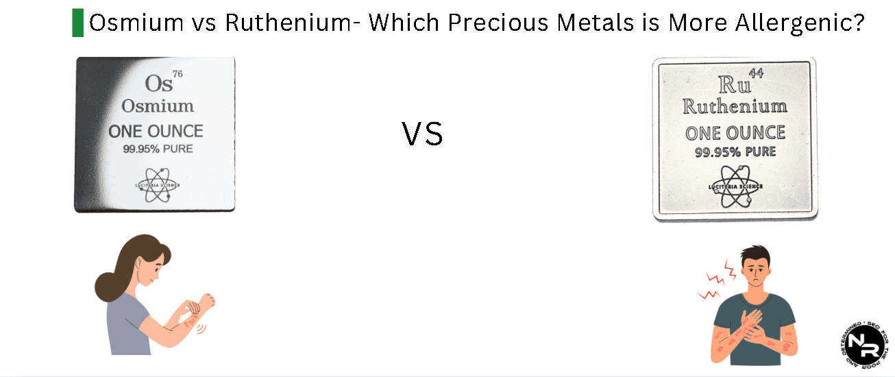 Is Osmium More or Less Allergic than Ruthenium?
