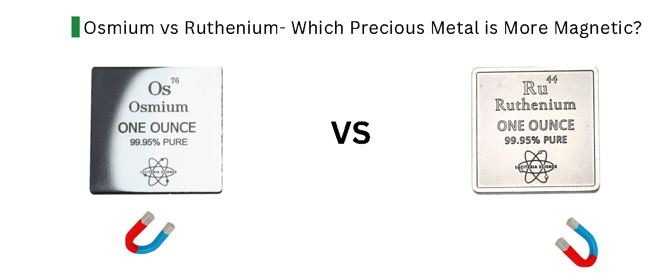 Is Osmium More or Less Magnetic than Ruthenium? Is Osmium More or Less Magnetic than Ruthenium?