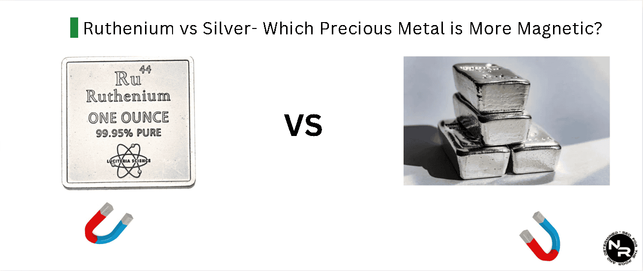 Is Ruthenium More or Less Magnetic than Silver? Is Ruthenium More or Less Magnetic than Silver?