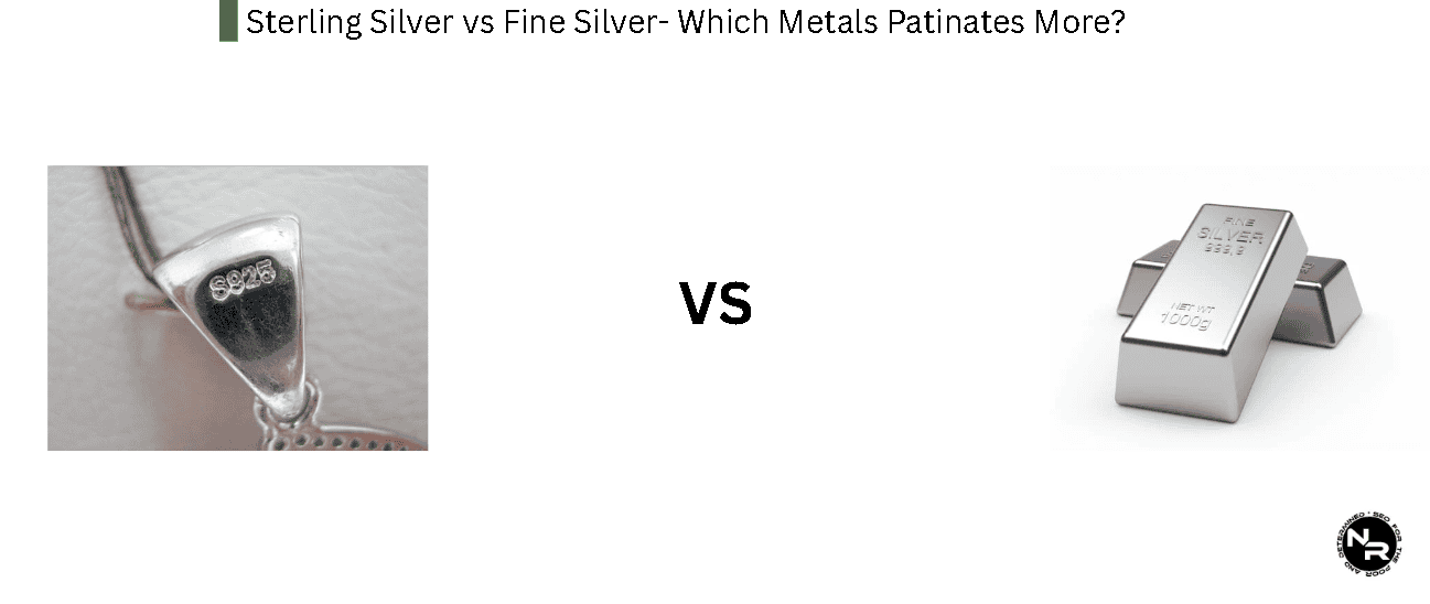 Sterling Silver vs Fine Silver- Which Metals Patinates More? Sterling Silver vs Fine Silver- Which Metals Patinates More?