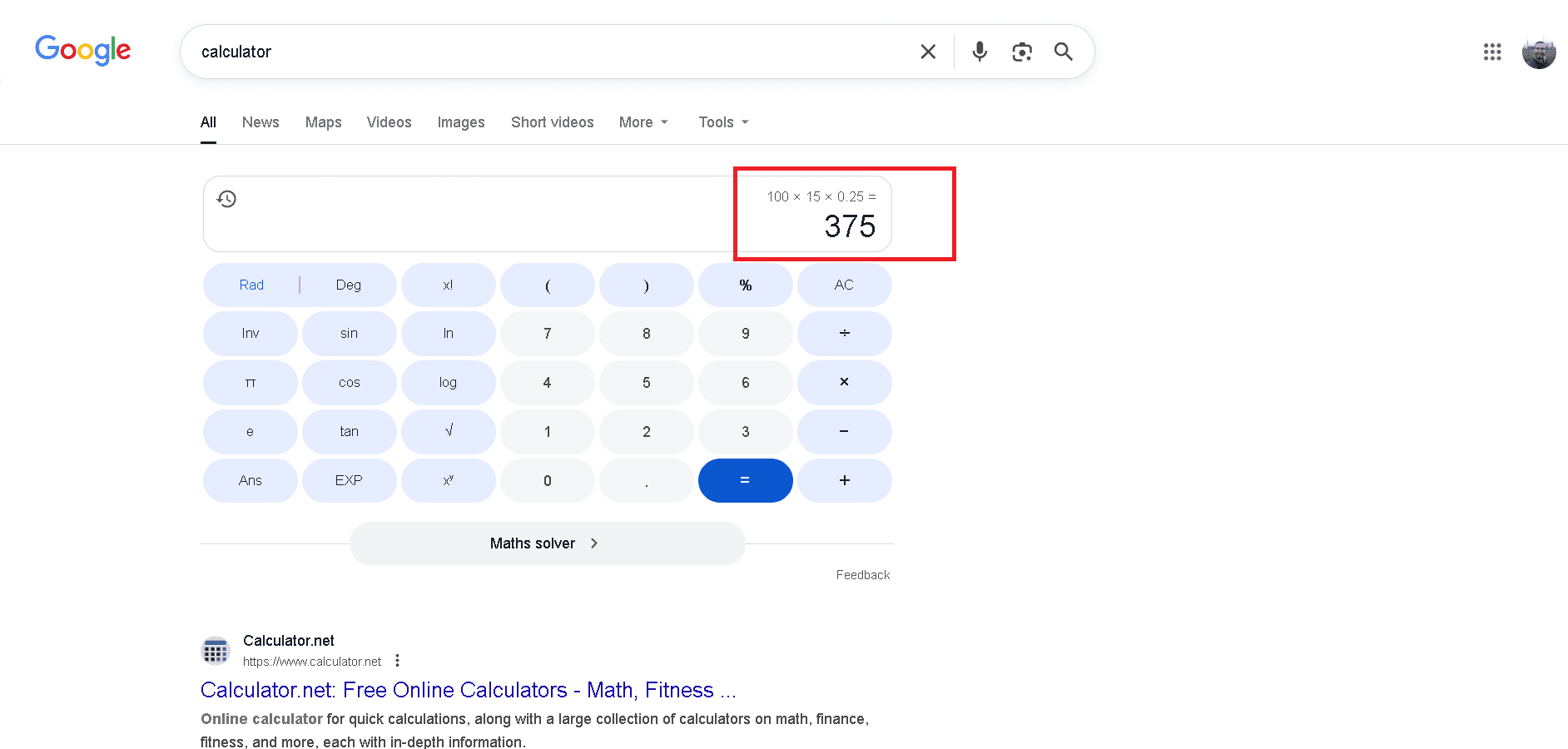 Calculating the worth of 6k gold