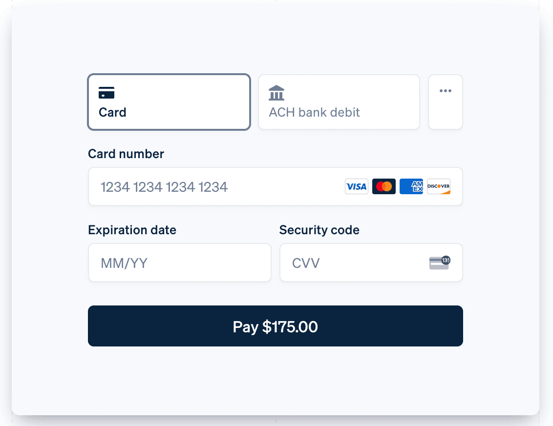 Configuring checkout preferences.