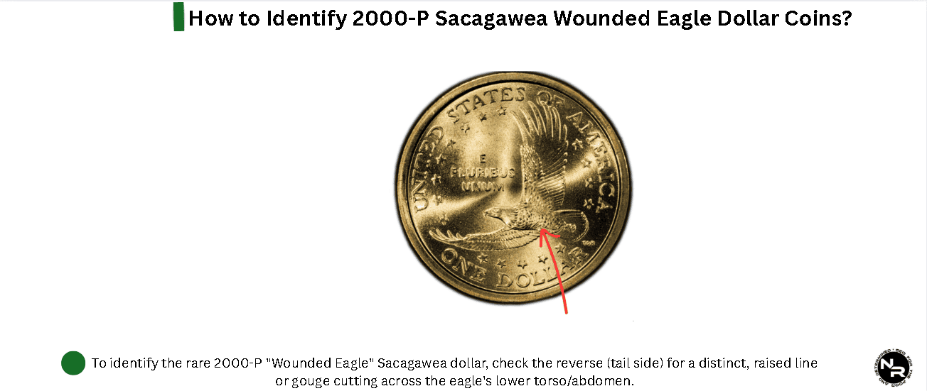 How To Identify the Wounded Eagle Sacagawea Dollar Coin? How To Identify the Wounded Eagle Sacagawea Dollar Coin?