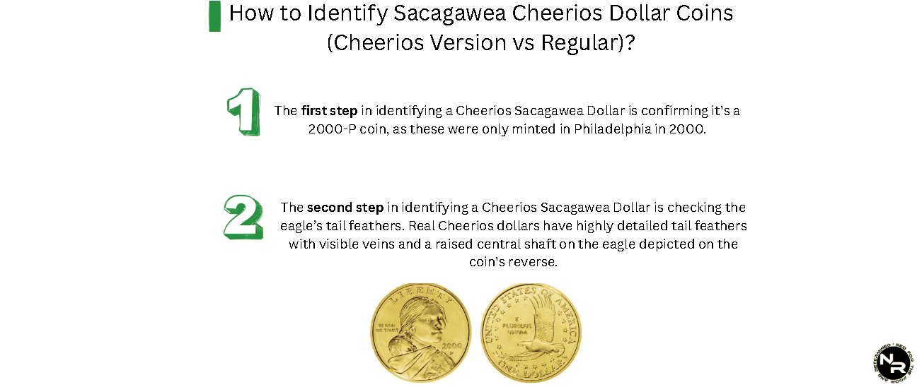 How to Identify Sacagawea Cheerios Dollar Coins (Cheerios Version vs Regular)? How to Identify Sacagawea Cheerios Dollar Coins (Cheerios Version vs Regular)?