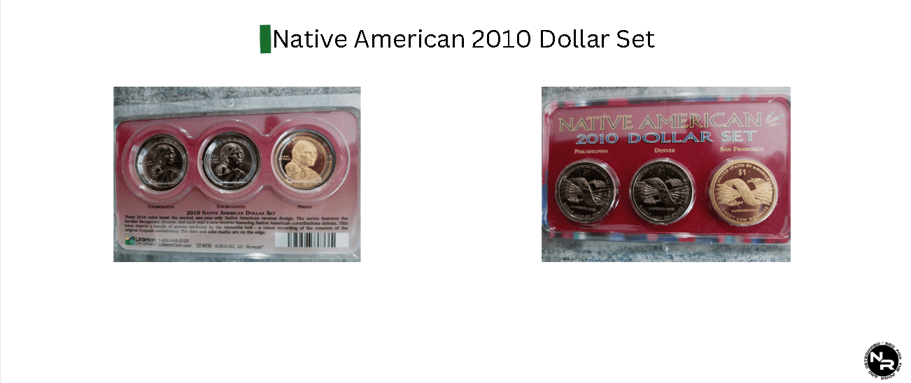 Native American 2010 Dollar Set Native American 2010 Dollar Set