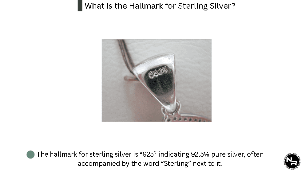 What is the hallmark for sterling silver? What is the hallmark for sterling silver?