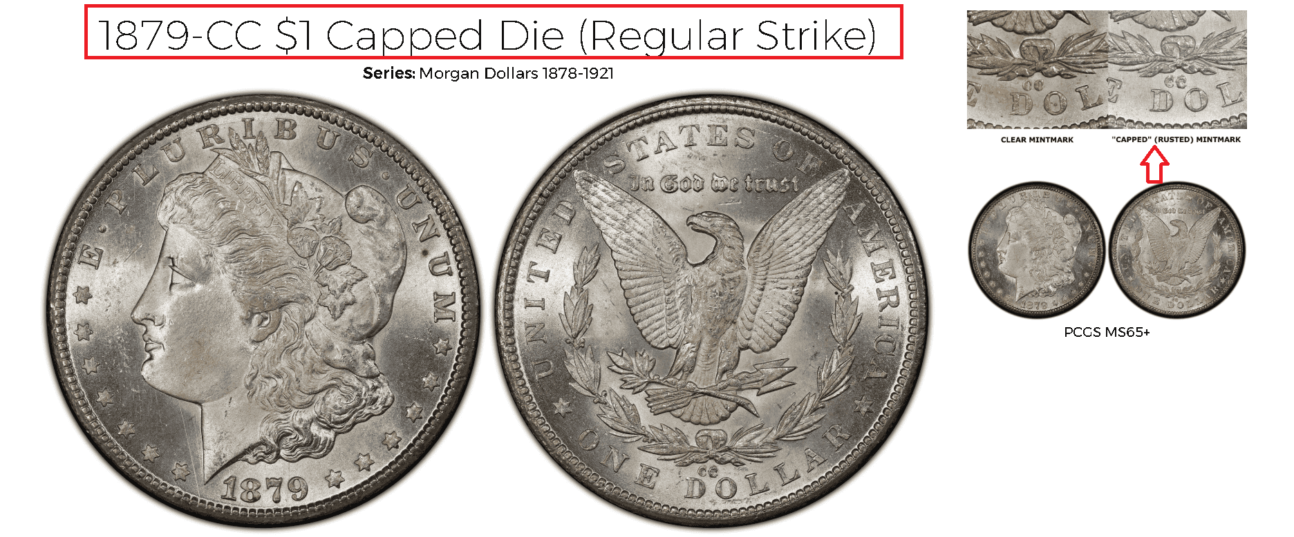 What is 1879-CC Morgan Silver Dollar Capped Die? What is 1879-CC Morgan Silver Dollar Capped Die?