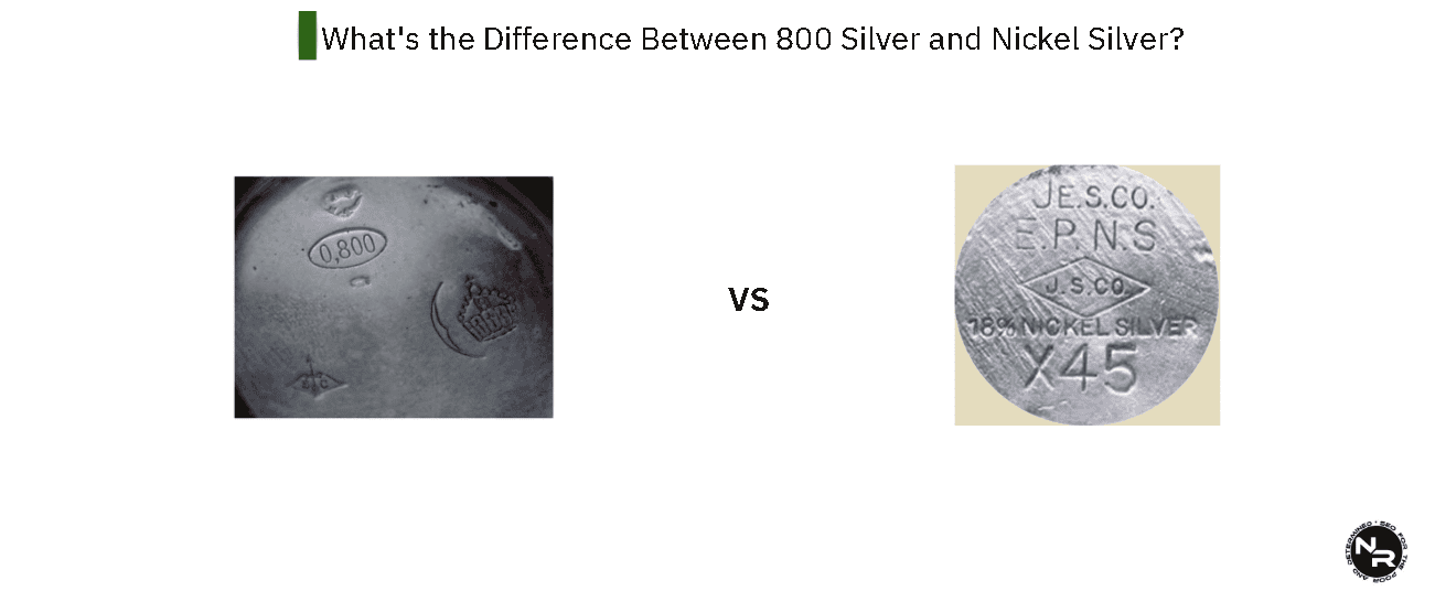 What's the Difference Between 800 Silver and Nickel Silver?