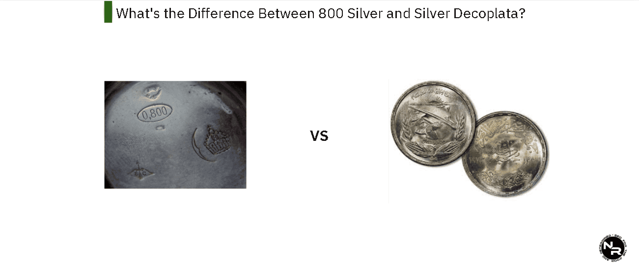 What's the Difference Between 800 Silver and Silver Decoplata?