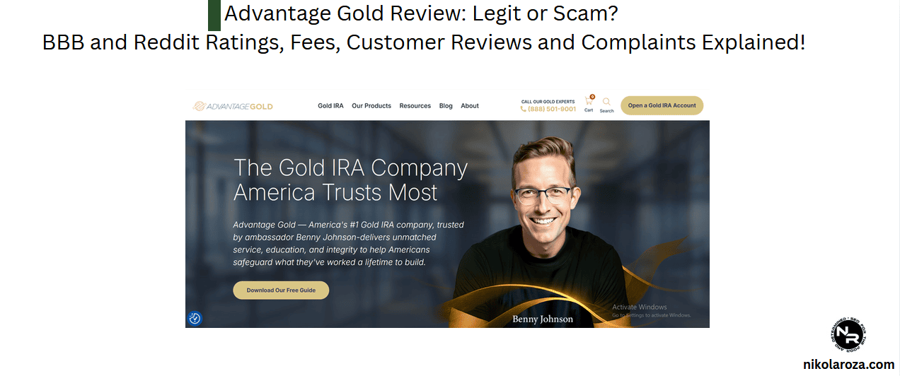 Advantage Gold Review 2026: Legit or Scam? BBB and Reddit Ratings, Fees, Customer Reviews and Complaints Explained!