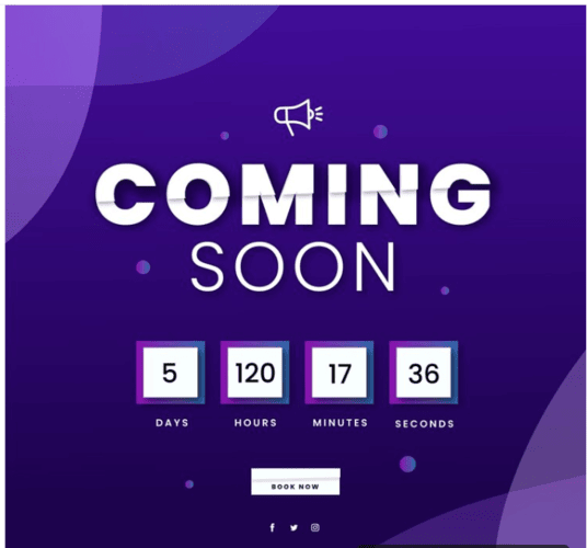 Freepik's countdown sample post