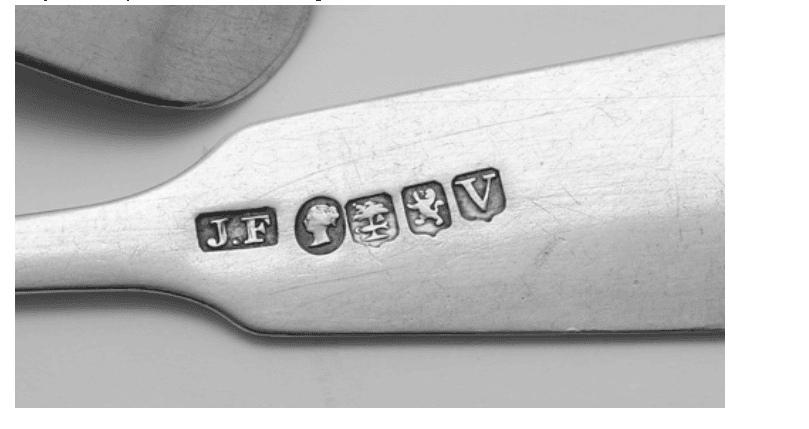 Glasgow silver hallmarks example Glasgow silver hallmarks example