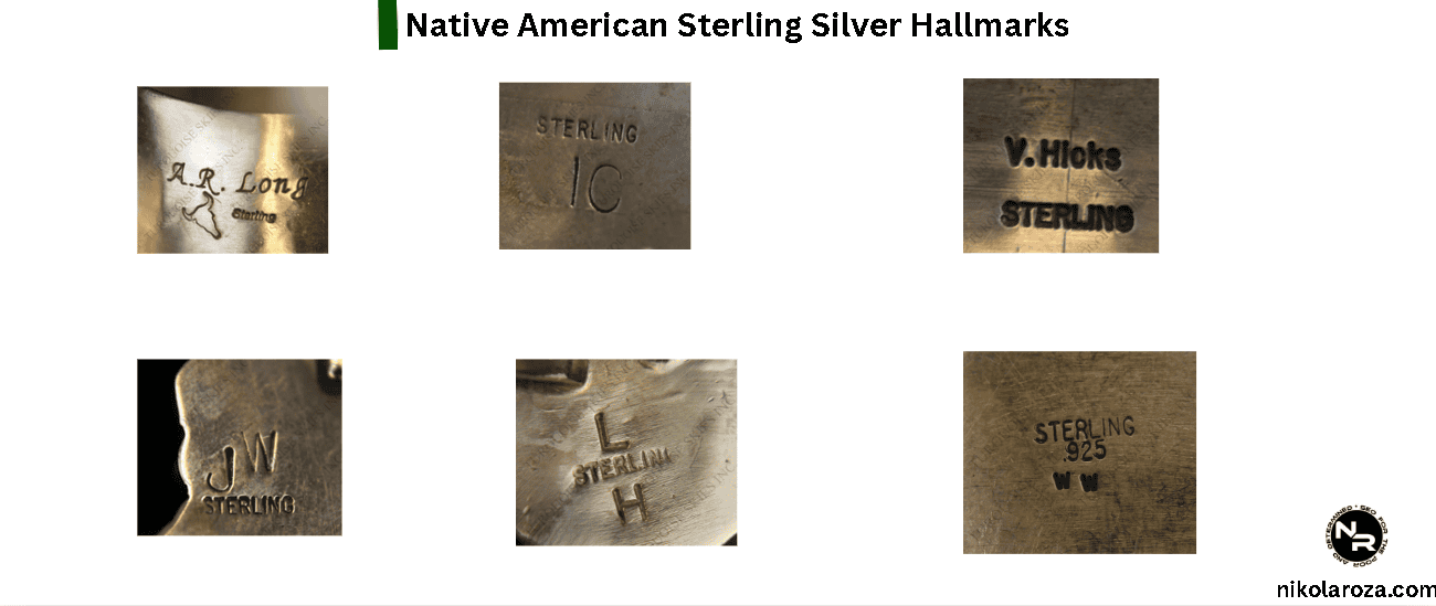 Native American Sterling Silver Hallmarks Native American Sterling Silver Hallmarks